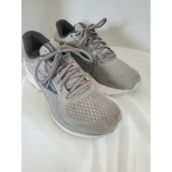 Brooks Adrenaline 21 Running Shoes Mens Size 10 Wide D Sneakers Athletic Gray - Picture 5 of 12